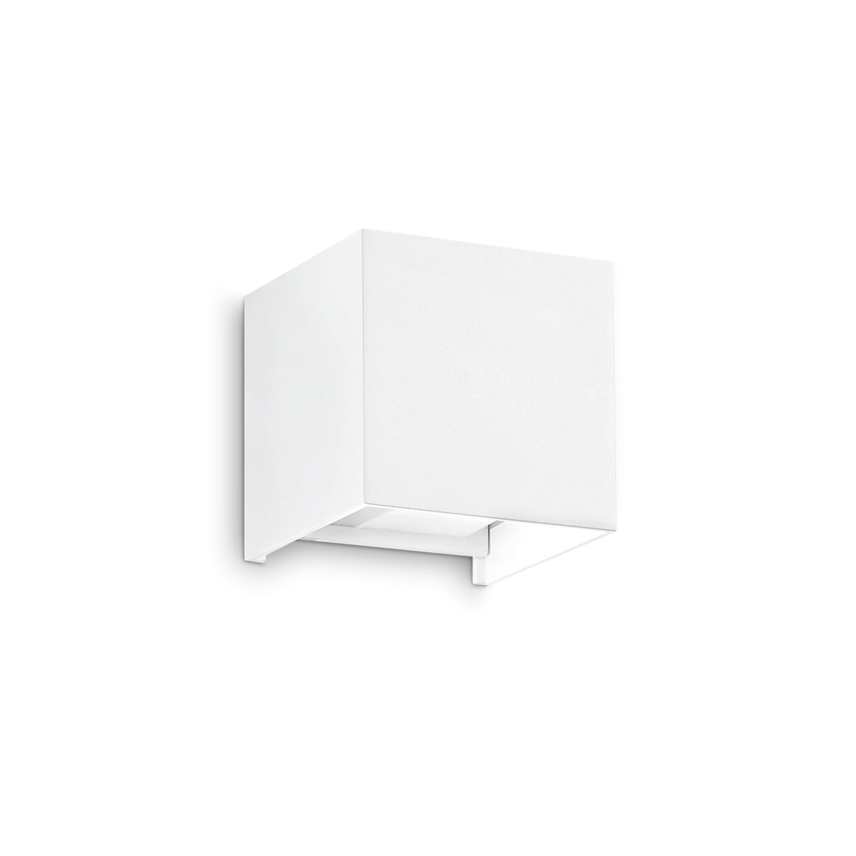 Aplică de exterior Ideal Lux Atom 4000K, alb, Ø10 cm, 366807