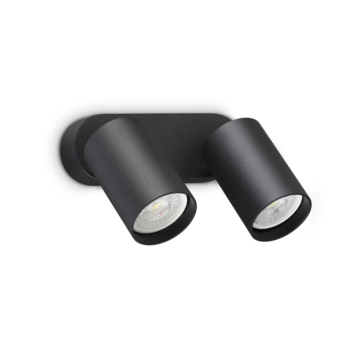 Aplică Ideal Lux Dynamite AP2 Round, negru, 367385
