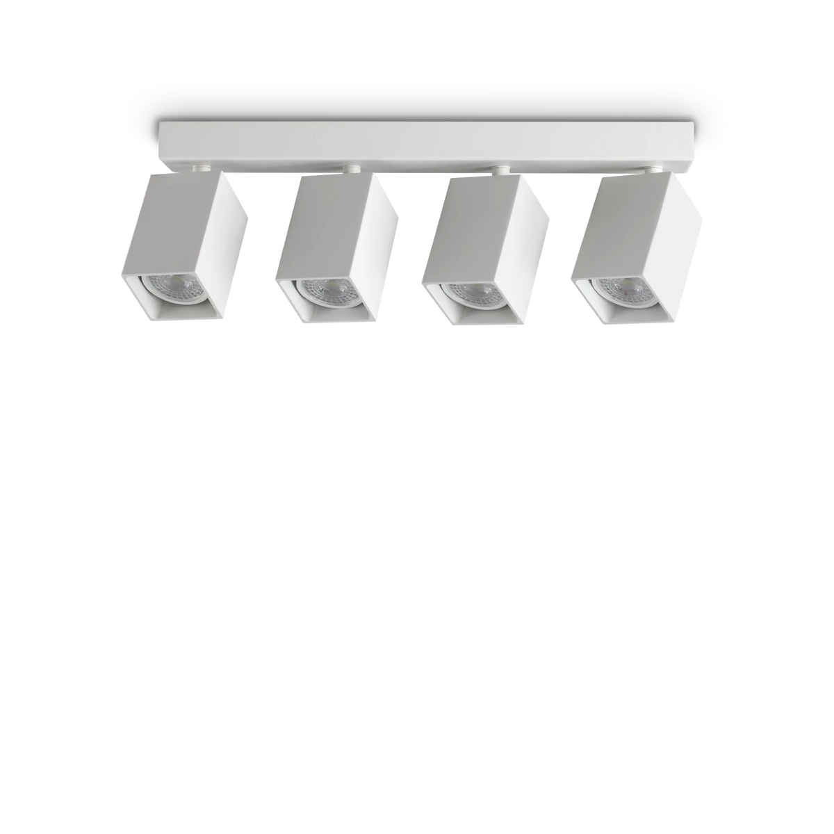 Plafonieră Ideal Lux Dynamite PL4 Linear Square, alb, 367422
