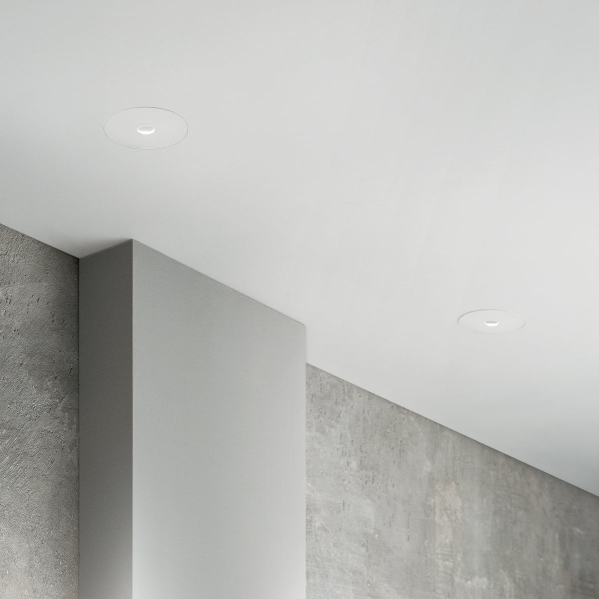 Spot încastrat Ideal Lux Infinity Trim 12W 3000K, negru, 368740