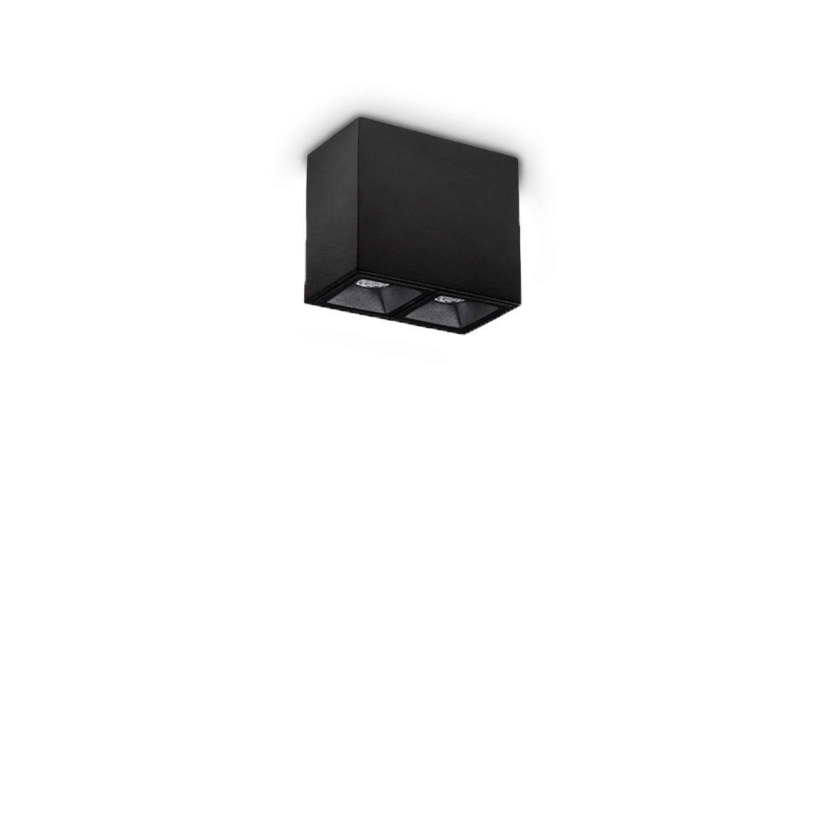 Plafonieră Ideal Lux Lika 06W 3000K, negru, 369877
