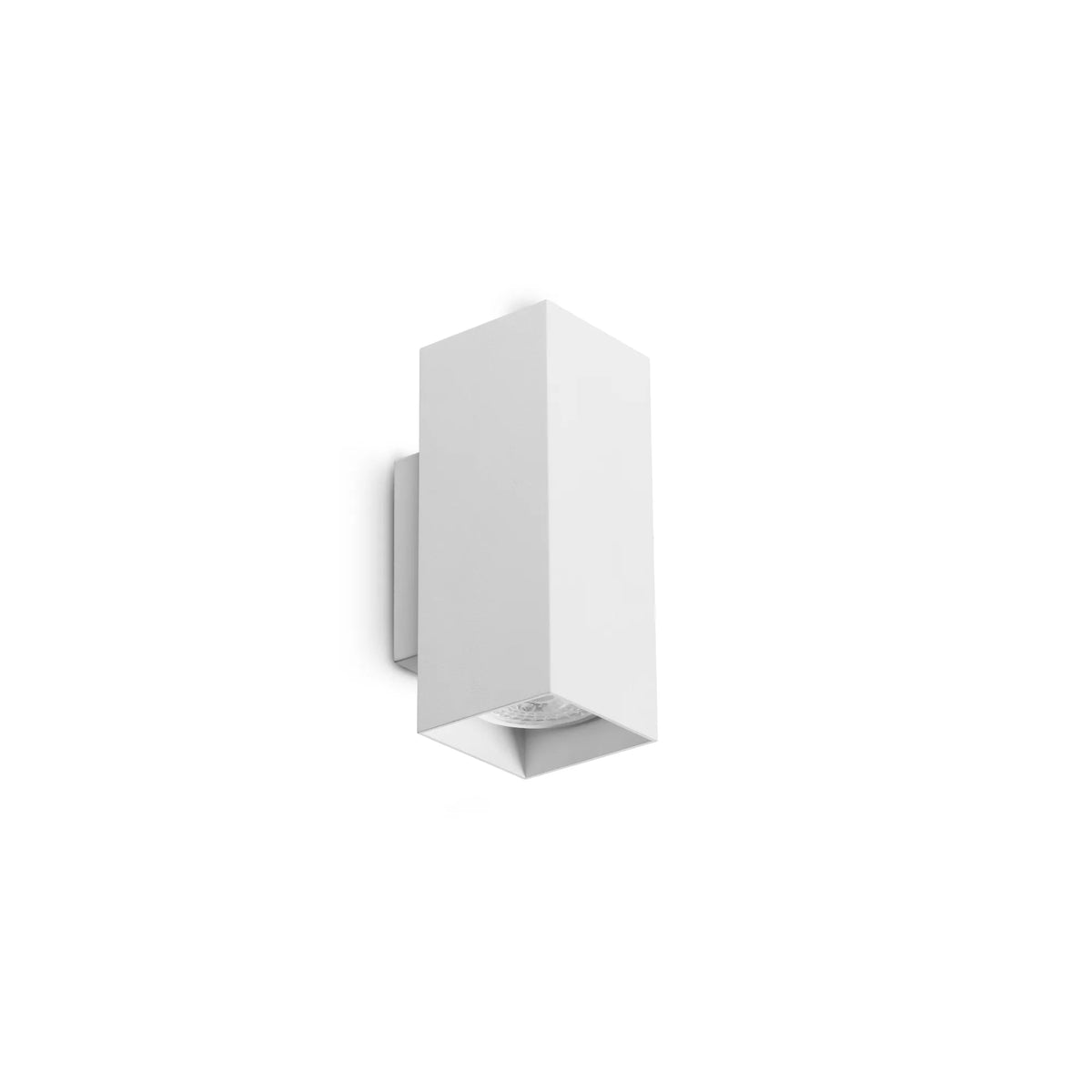 Aplică Ideal Lux Look AP02 Square D6.0, alb, H15 cm, 370194