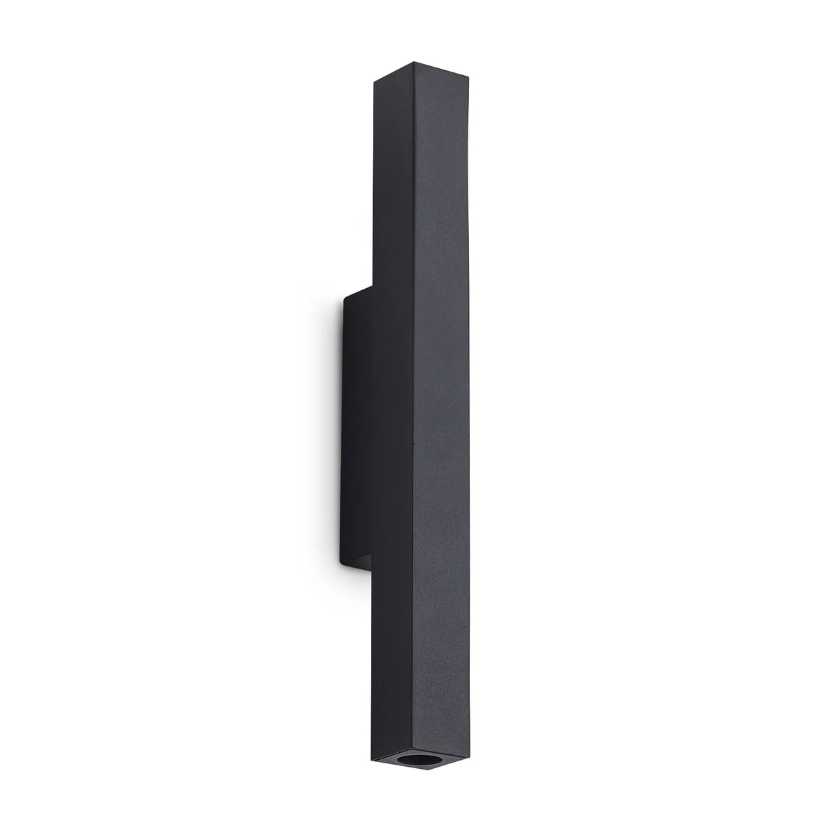 Aplică Ideal Lux Look LED AP02 Square D3.0 ON-OFF 3000K, negru, H30 cm, 370774