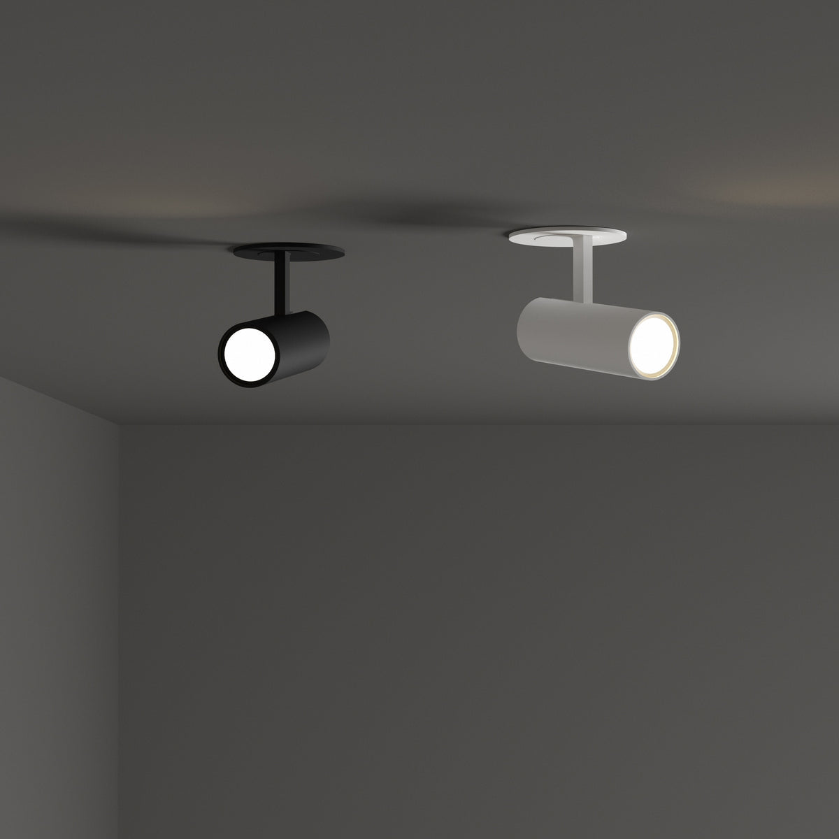 Spot încastrat Ideal Lux Play 13W 4000K, negru, 370866