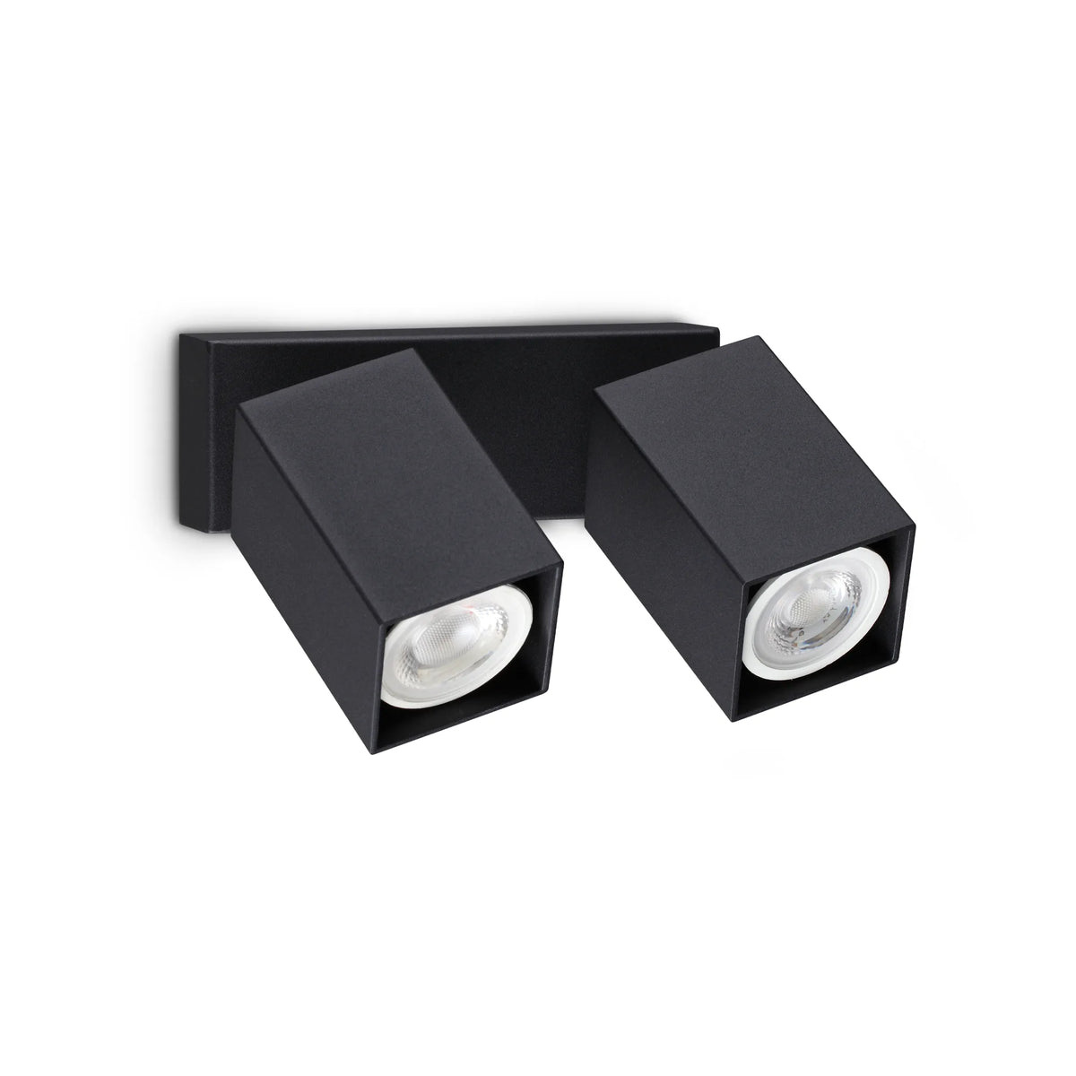 Aplică Ideal Lux Dynamite AP2 Square, negru, 371238