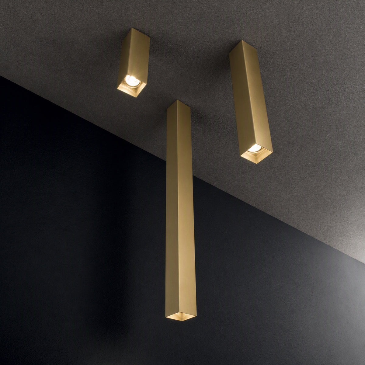 Plafonieră Ideal Lux Look PL01 Square D6.0, alb, H10 cm, 367552
