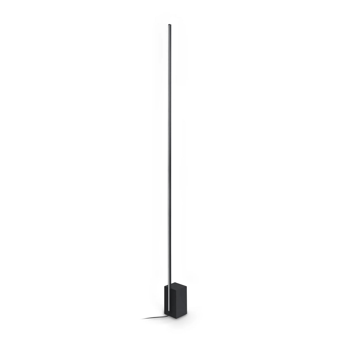 Lampadar Ideal Lux Essence Square 3000K, negru, 371771