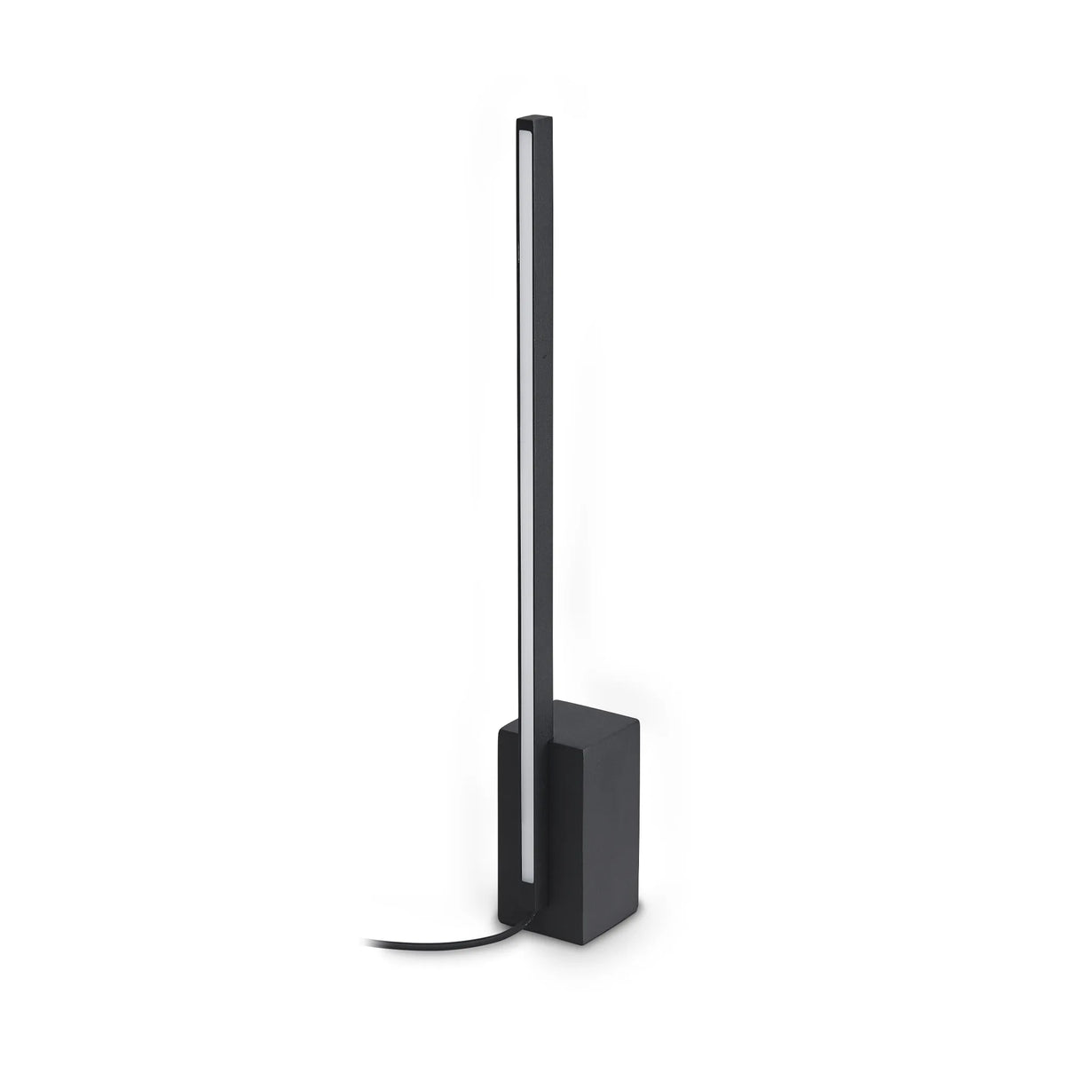 Veioză Ideal Lux Essence Square 3000K, negru, 371900