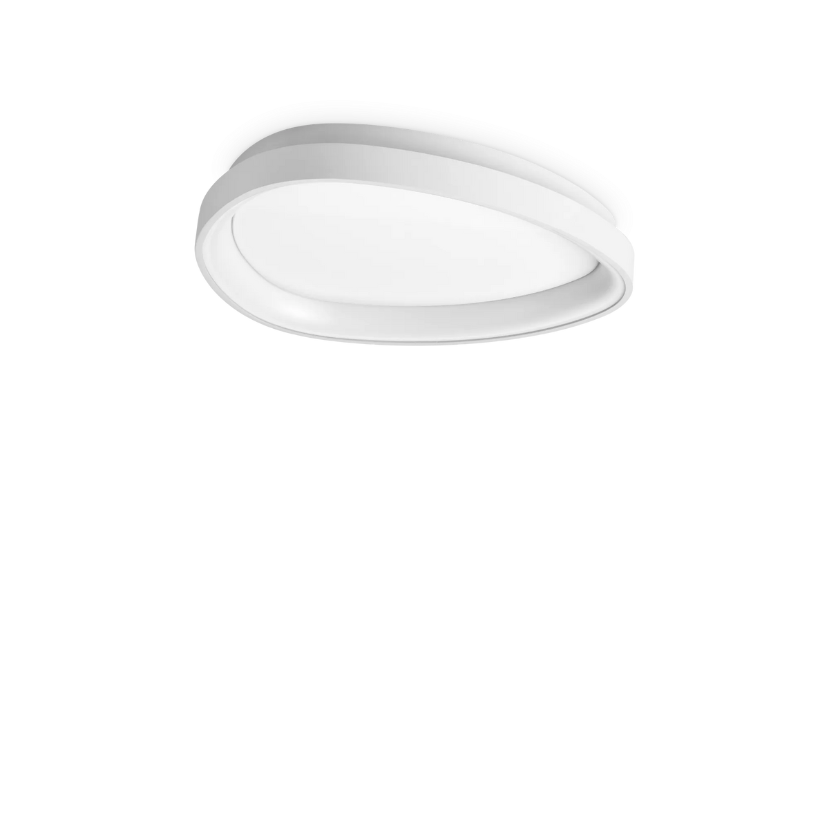 Plafonieră Ideal Lux Gemini ON-OFF 4000K, alb, Ø42 cm, 372037