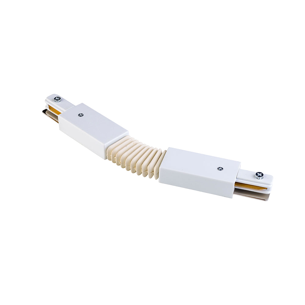Conector pentru șină TK Lighting Tracer Flexibil, alb, 4071