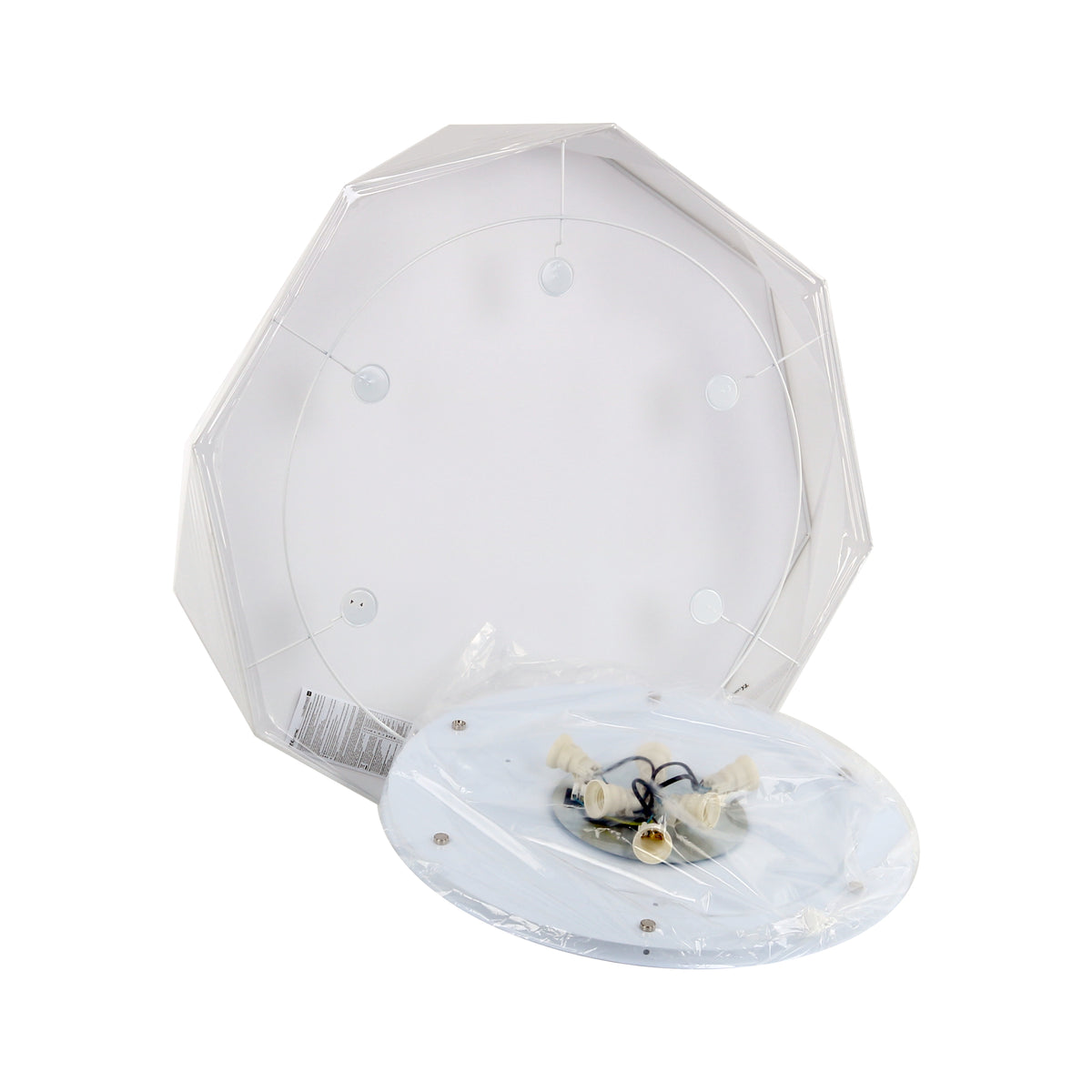 Plafoniera alba Kantoor 6 becuri LED 78 cm TK 4225