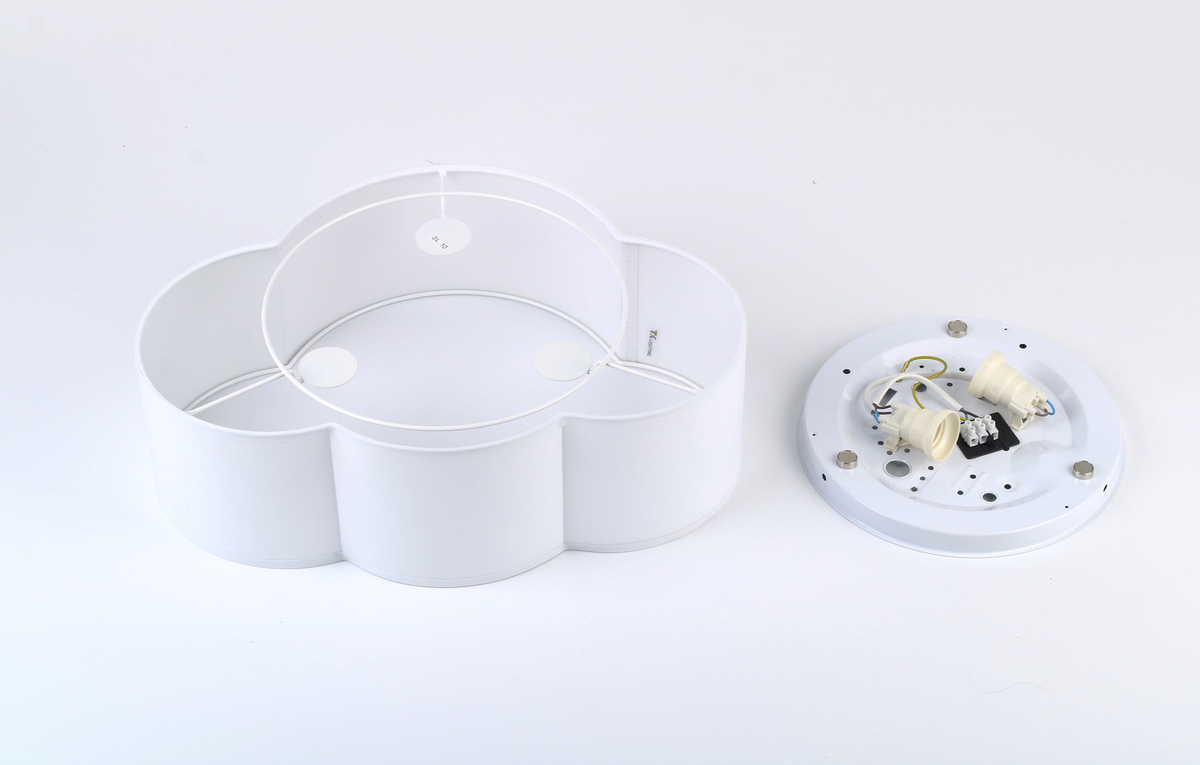 Plafonieră TK Lighting Cloud 4, alb, 1533