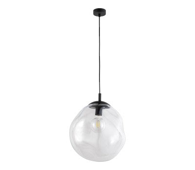Lampă suspendată TK Lighting Sol, transparent, 4262
