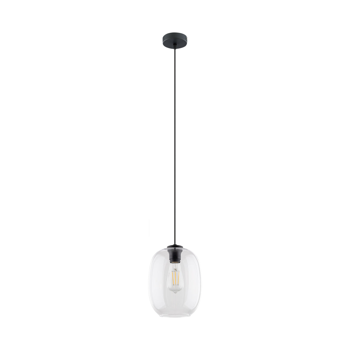 Pendul TK Lighting Elio 1, transparent, 4339