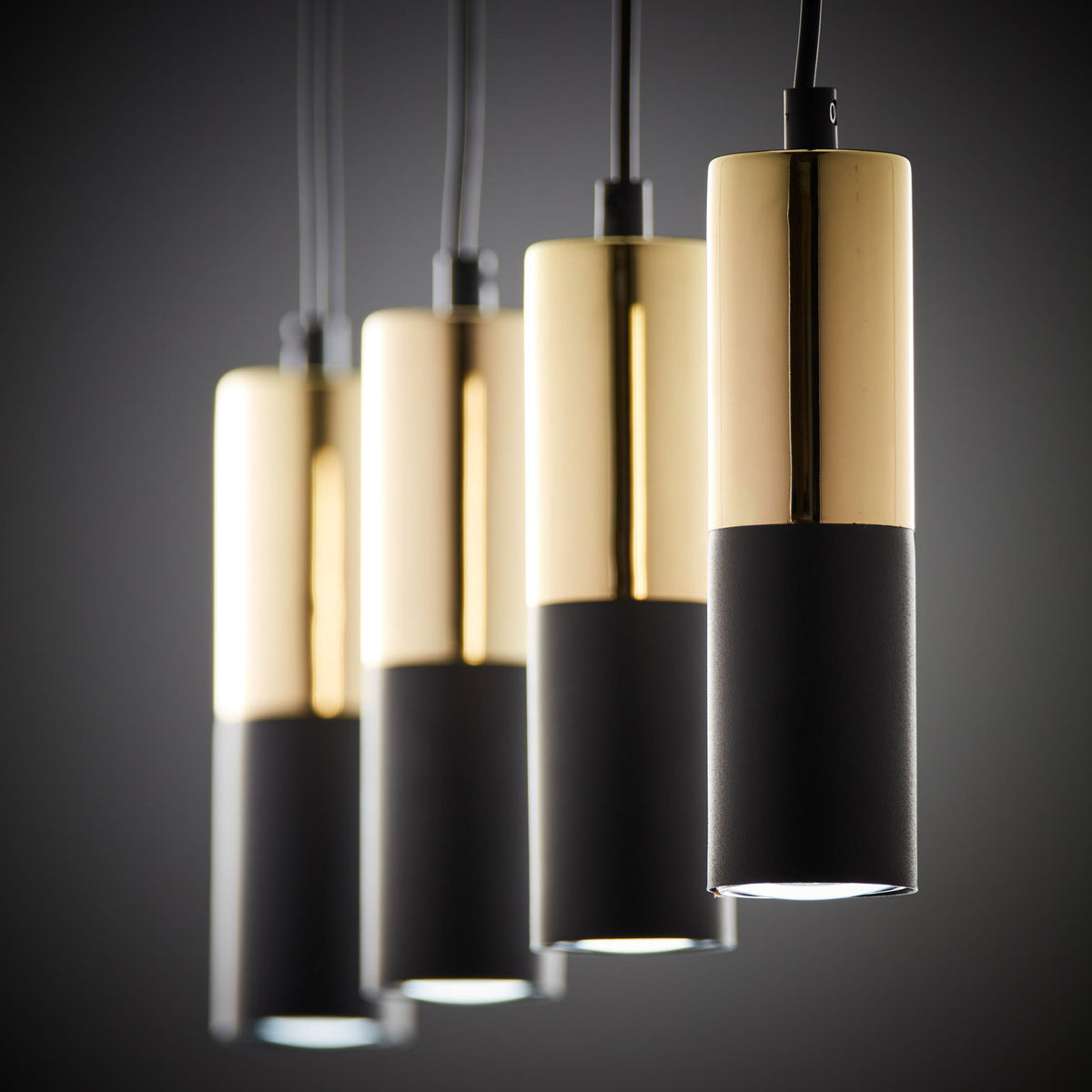Lustră TK Lighting Elit 4, negru, 4 x GU10, 4367