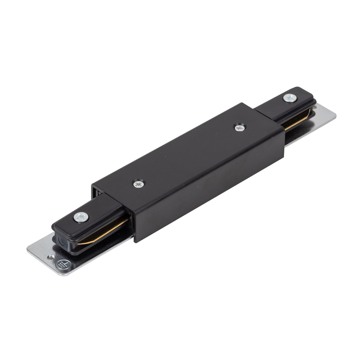 Conector pentru șină TK Lighting Tracer Drept cu Alimentare, negru, 4529