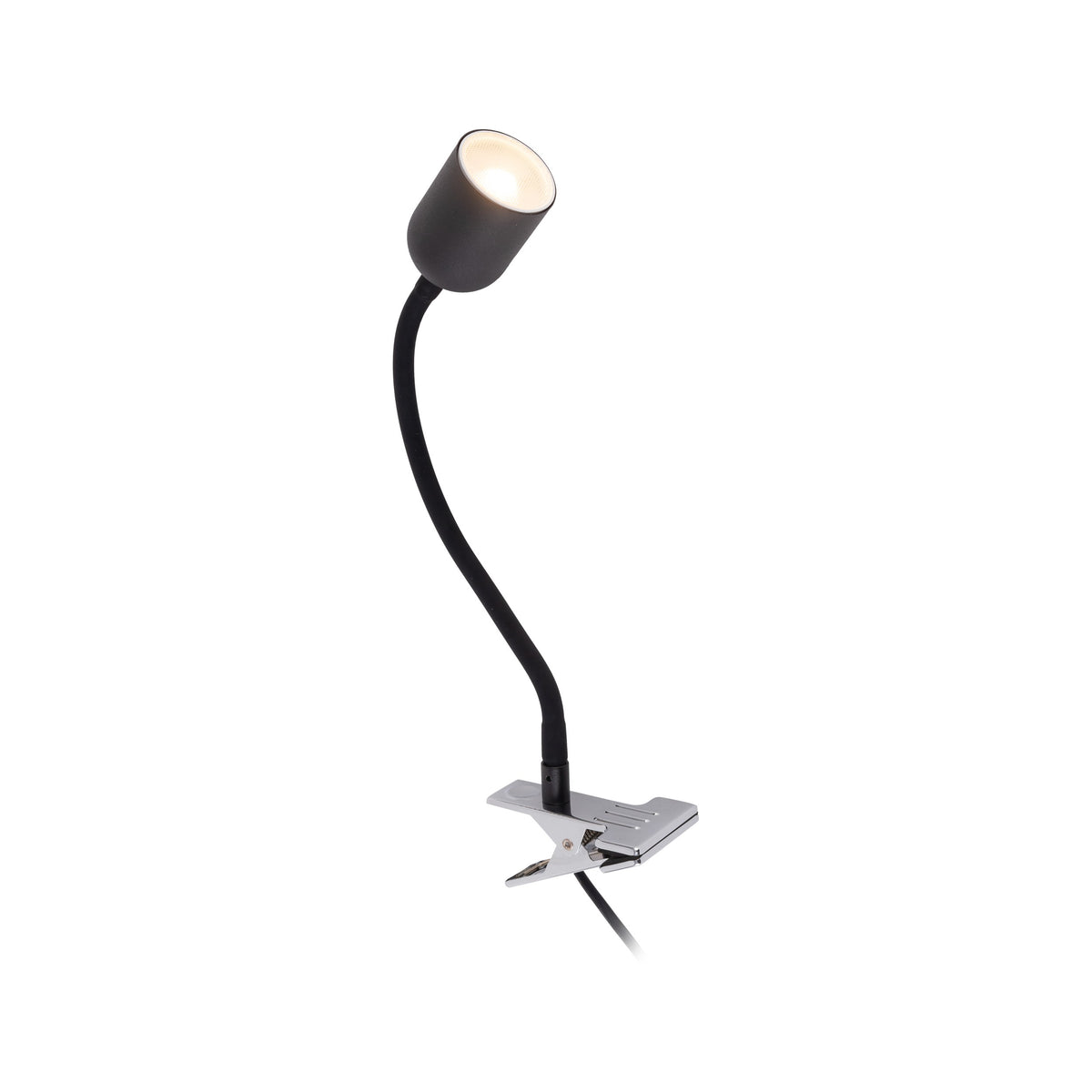 Aplică TK Lighting Top Klips 1, negru, 4561