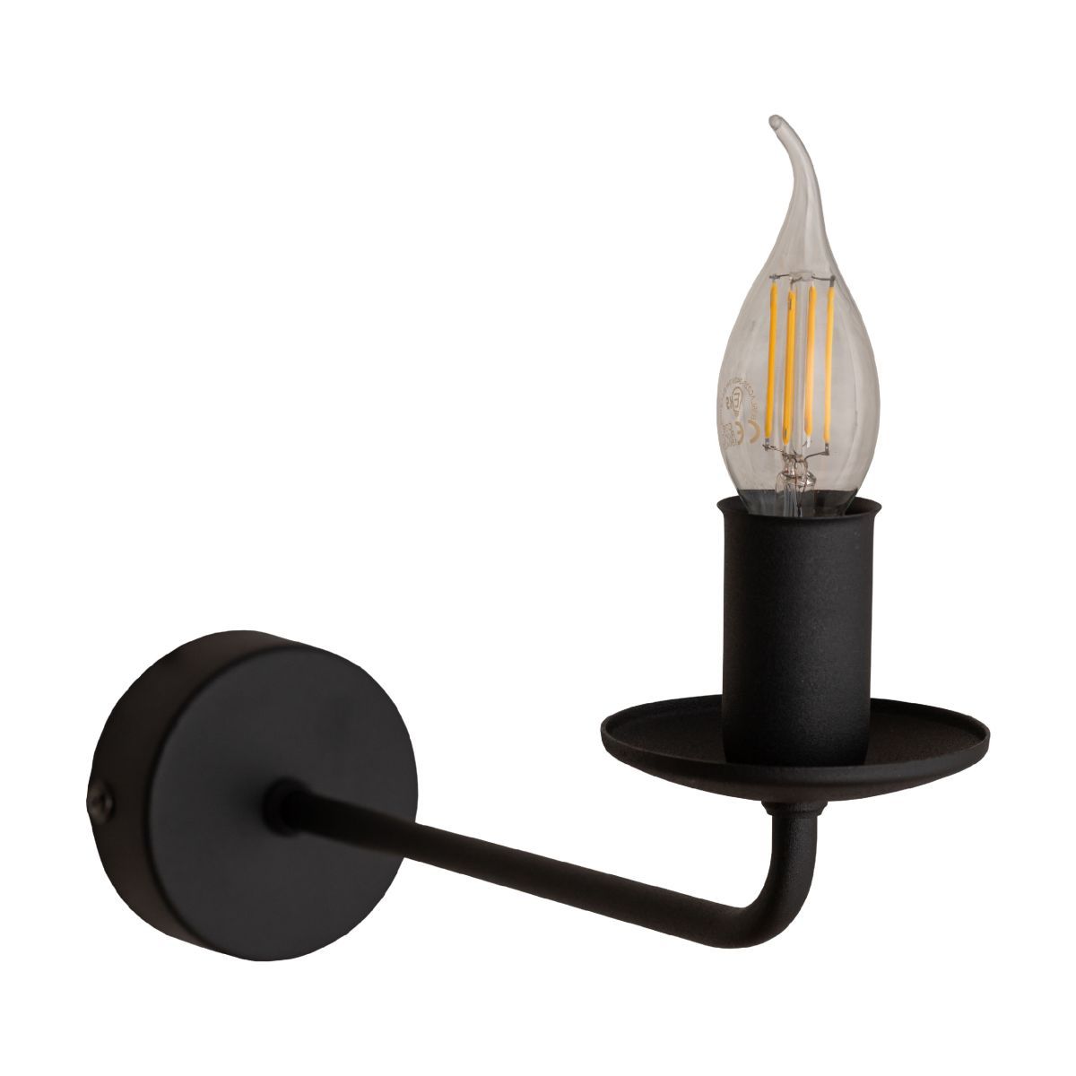 Aplică TK Lighting Limal, negru, 4611