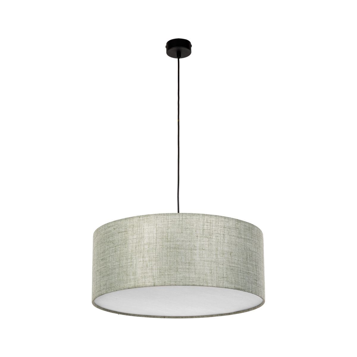 Lampă suspendată TK Lighting Earth, verde, 4657