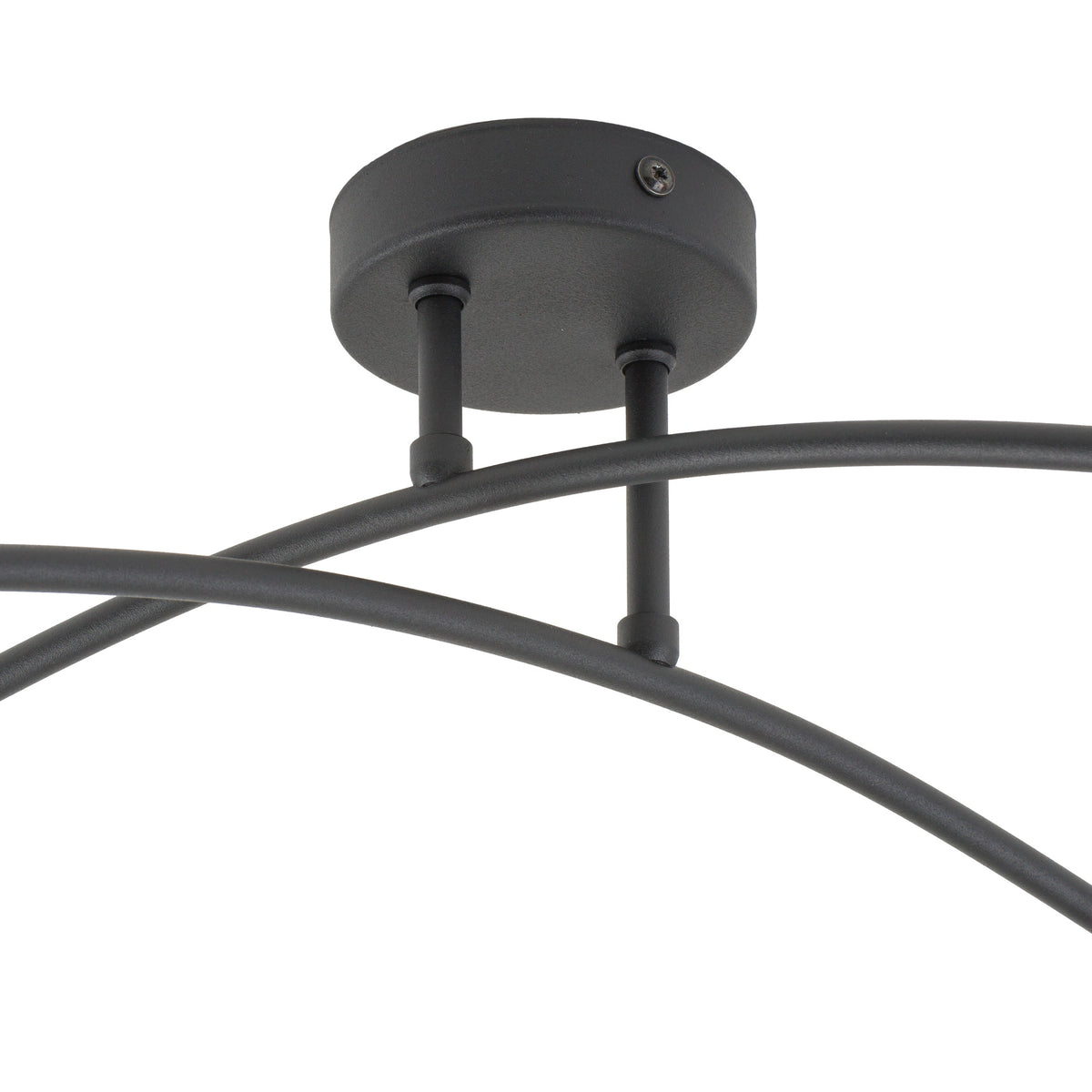 Plafonieră TK Lighting Helix 4, negru, 4 x E27, 4687