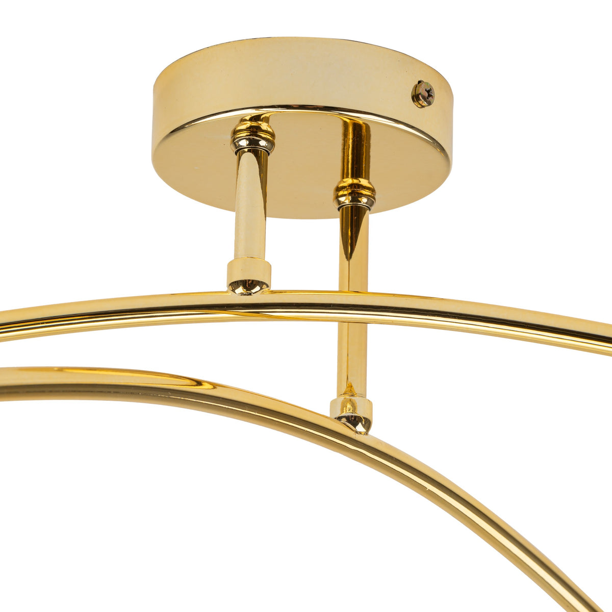 Plafonieră TK Lighting Helix 4, auriu, 4 x E27, 4688