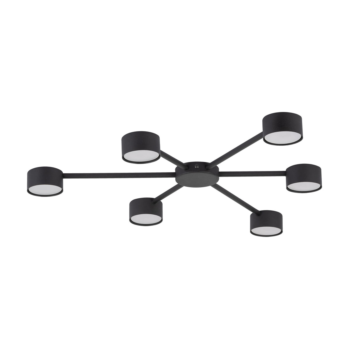 Aplică TK Lighting Avia 6, negru, 6 x GX53, 4692