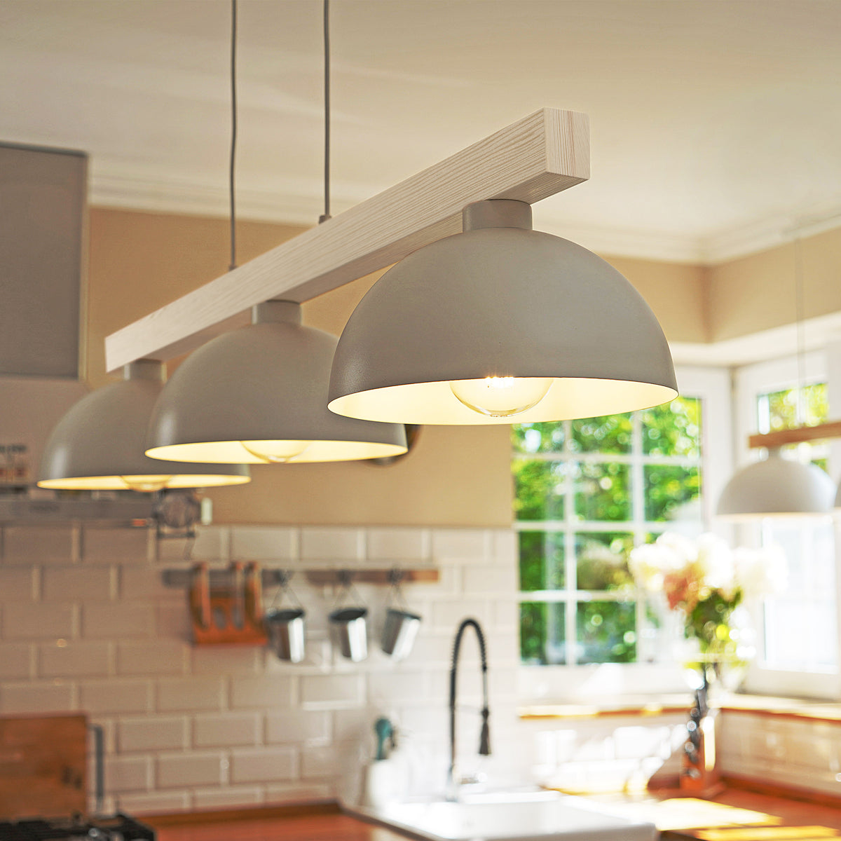 Lampa suspendată Oslo White 3 4712 TK 4712