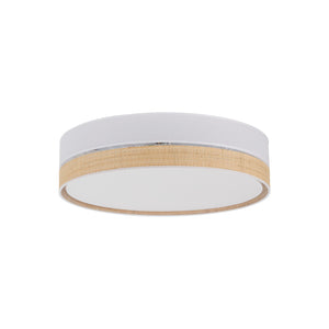 Plafonieră TK Lighting Paglia 450, alb, 4 x E27, 4764