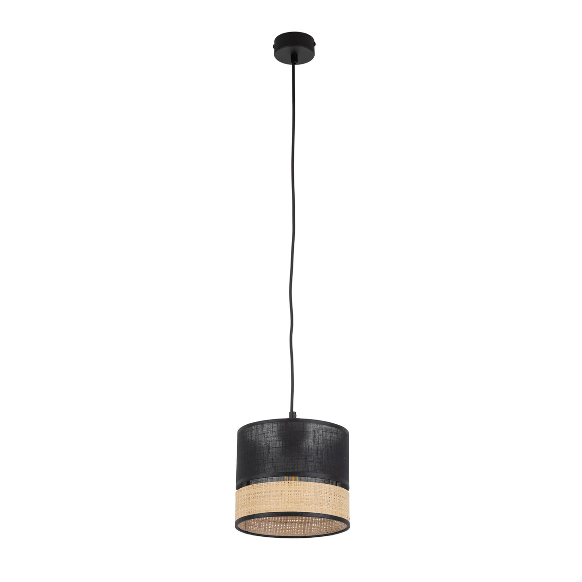 Pendul TK Lighting Paglia 1 200, negru, 4765
