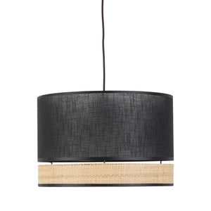 Pendul TK Lighting Paglia 1 380, negru, 4767