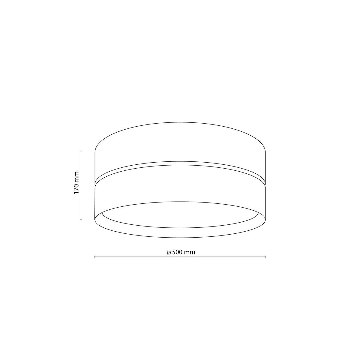 Plafonieră TK Lighting Nicol 4, 4800
