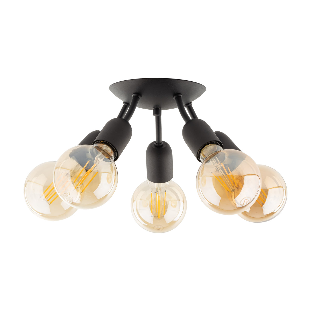 Plafonieră TK Lighting Rubio 5, 5 x E27, 4830