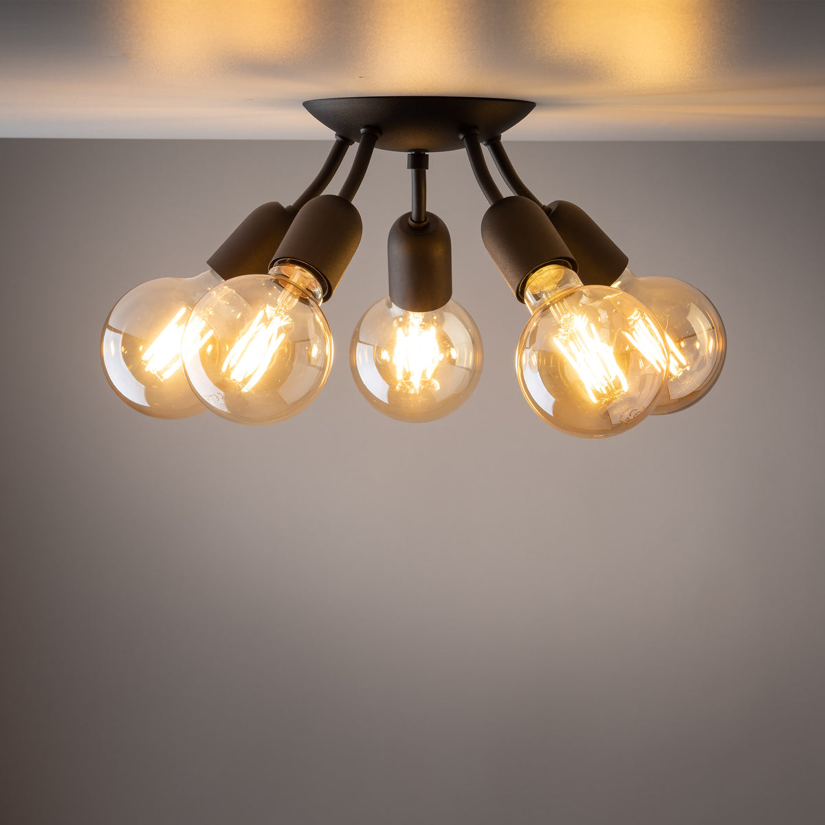 Plafonieră TK Lighting Rubio 5, 5 x E27, 4830