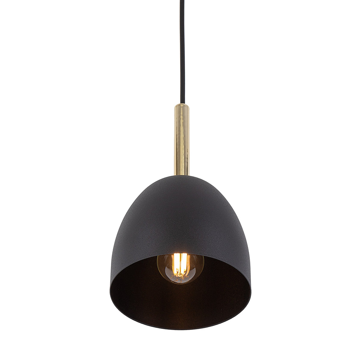Pendul TK Lighting Nord 1, negru, 4870