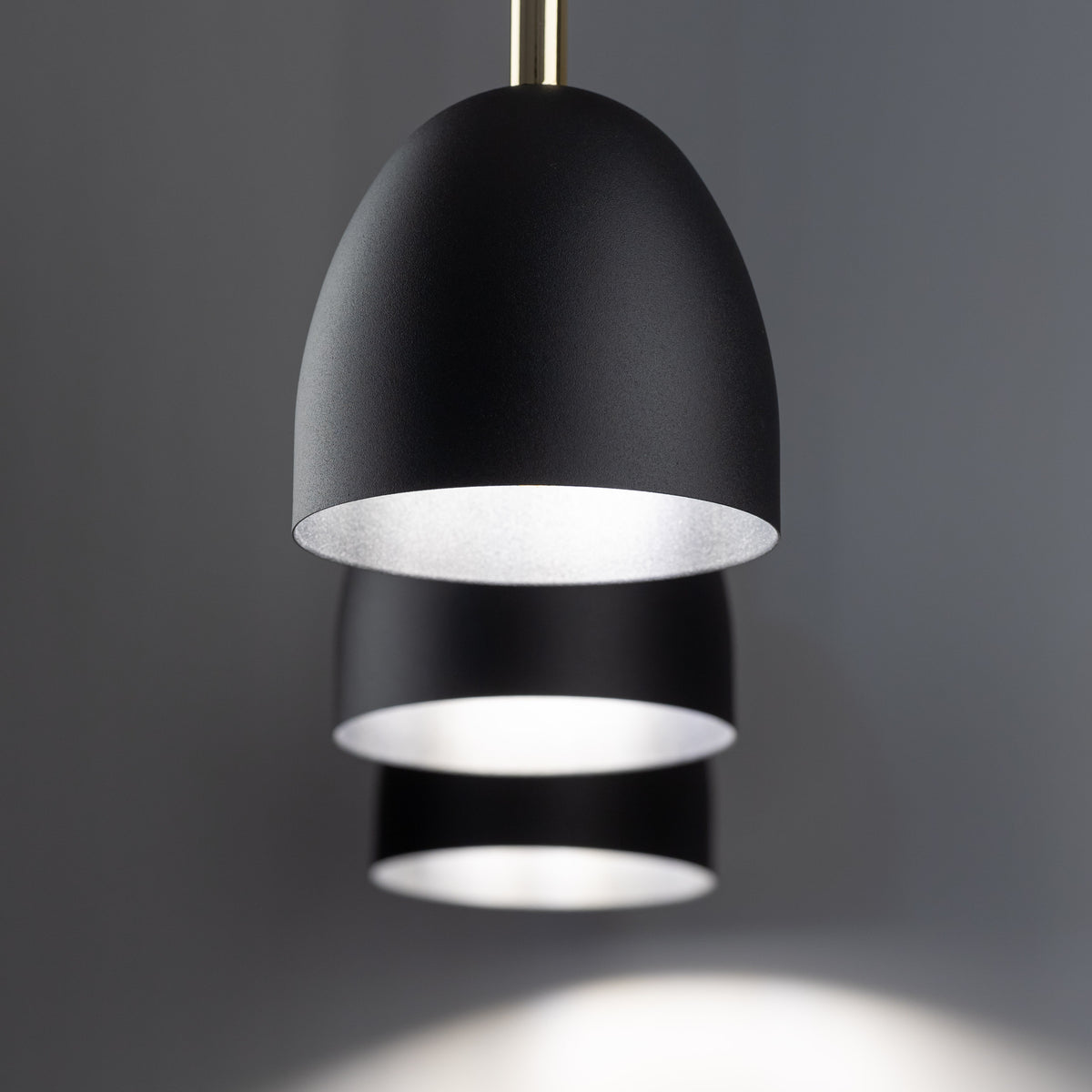 Lustră TK Lighting Nord 3, negru, 3 x E27, 4871
