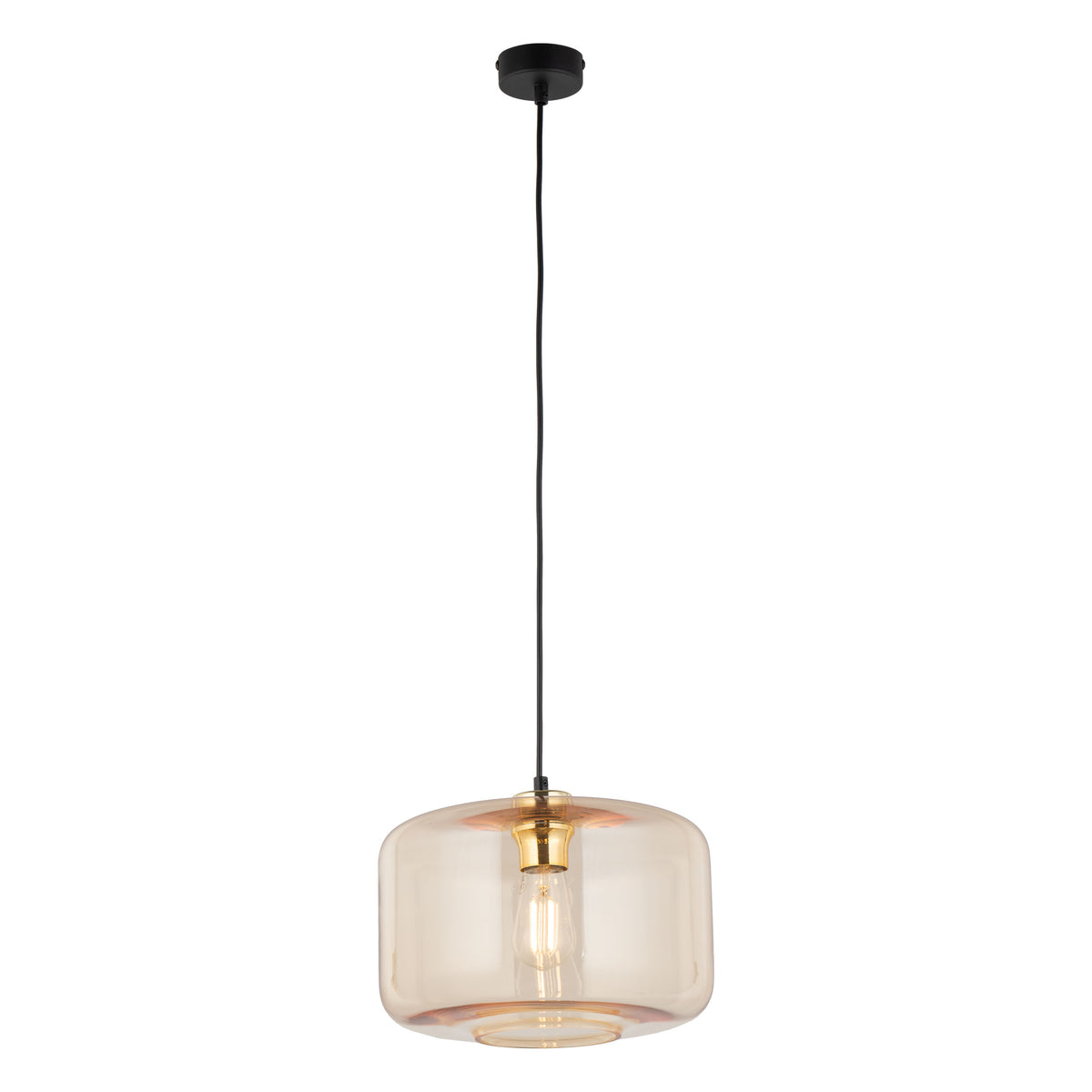 Pendul TK Lighting Alma 1, chihlimbar, 4900