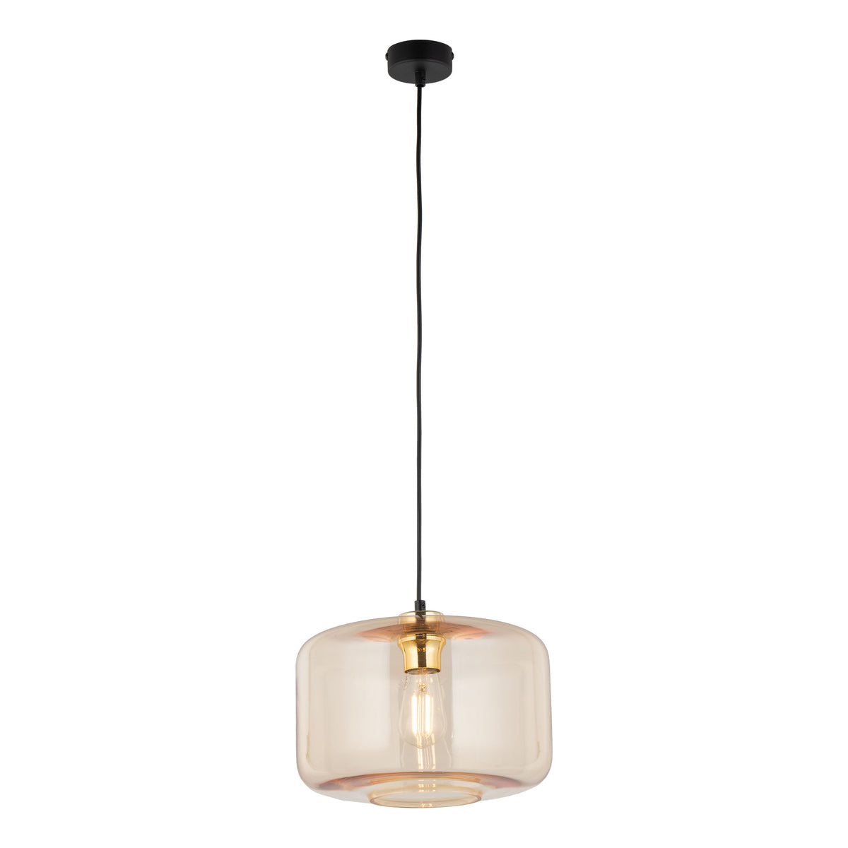 Pendul TK Lighting Alma 1, chihlimbar, 4900