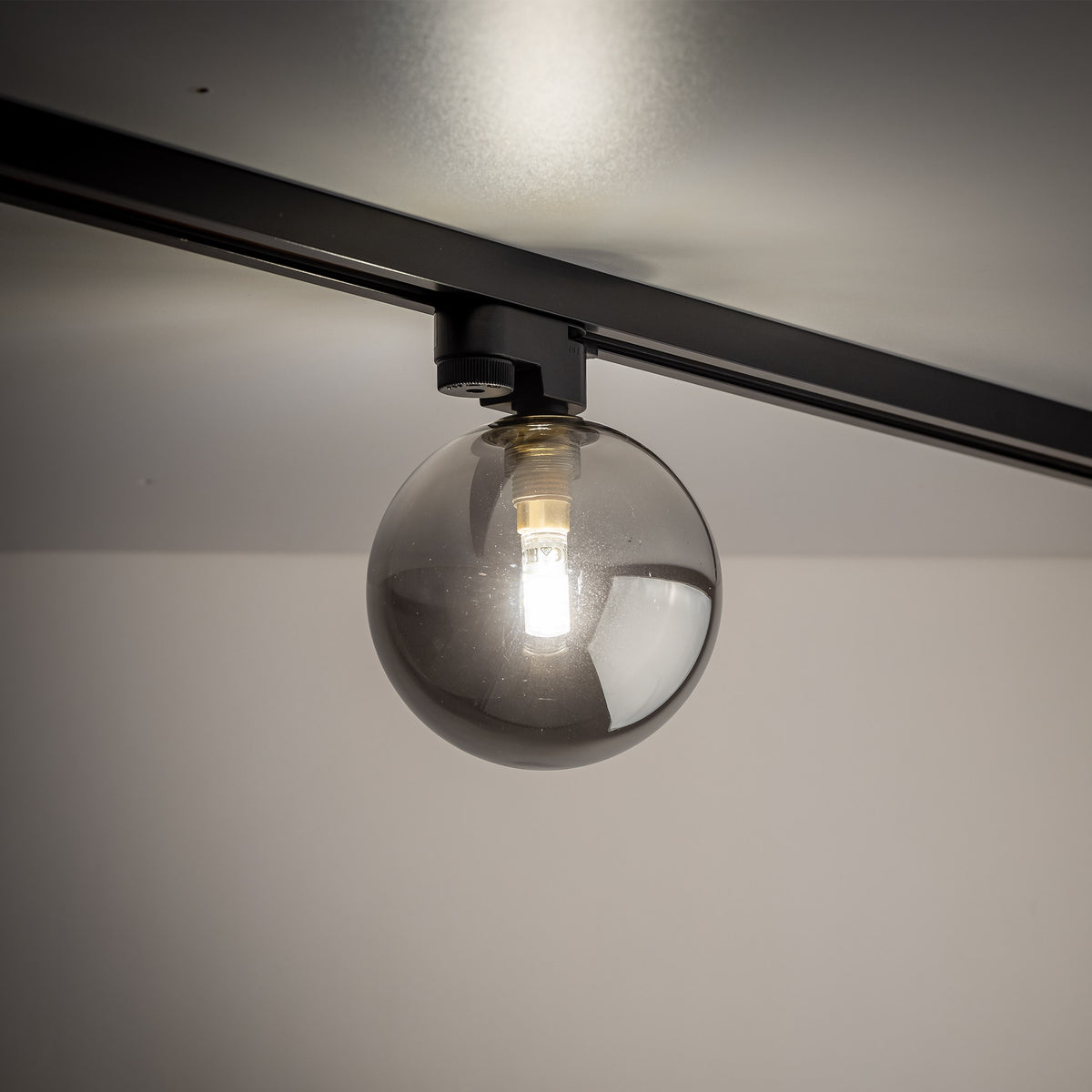 Spot pe șină TK Lighting Tracer Glass 1, negru, grafit, 4922