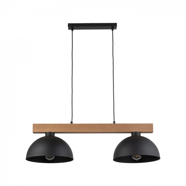 Lampă suspendată TK Lighting Oslo 2, negru, 4711