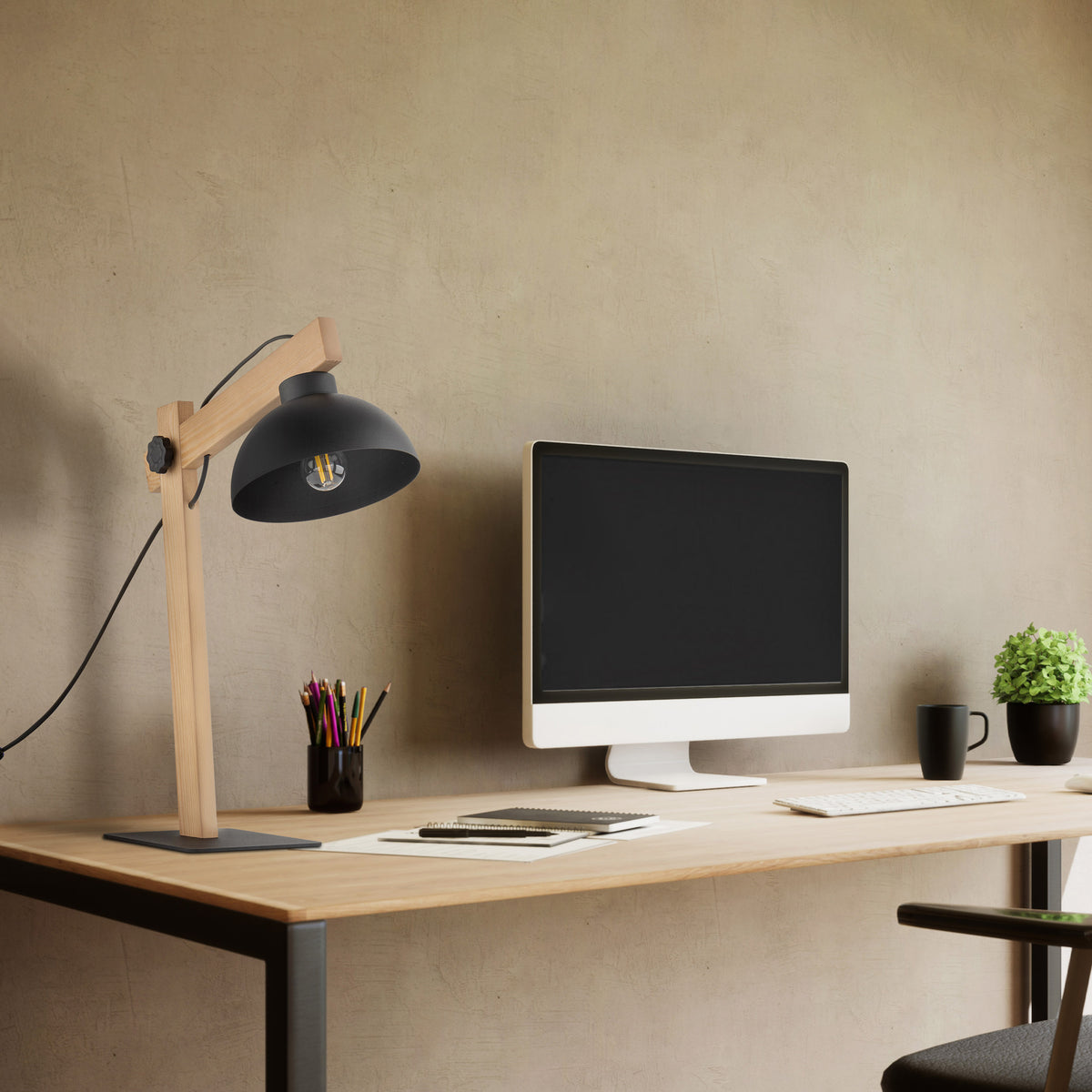 Lampadar Oslo Black 5346