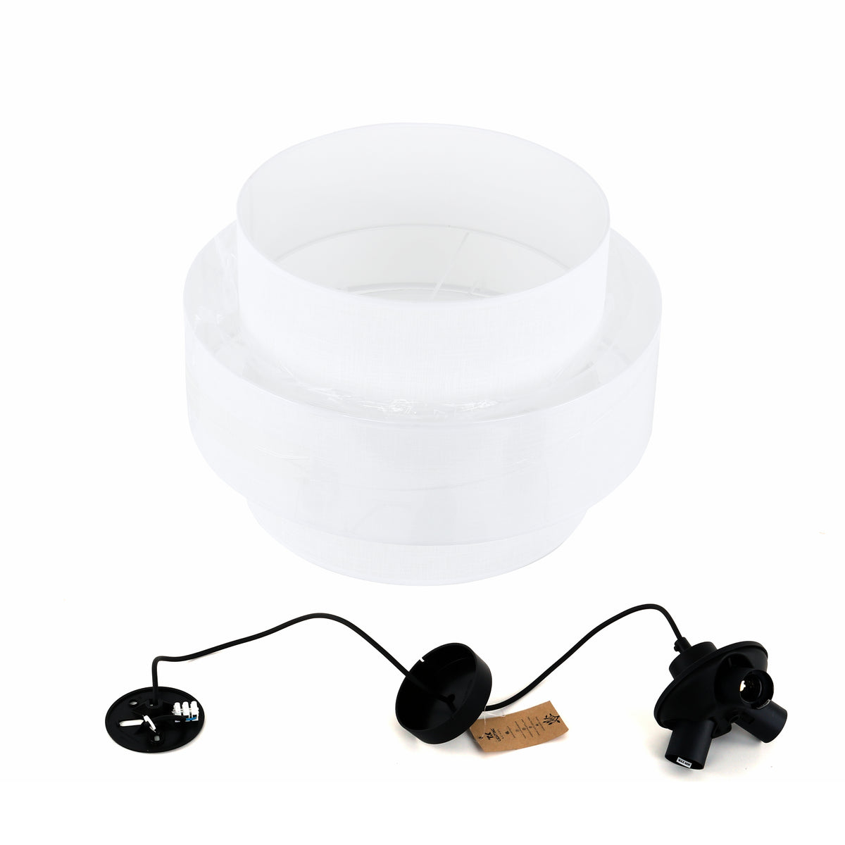 Lustră TK Lighting Calisto 3 500, alb, 3 x E27, 5363