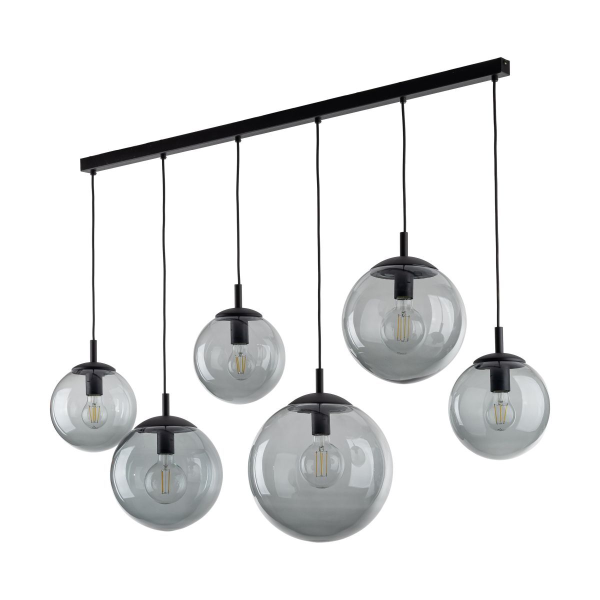 Lustră TK Lighting Esme 6, grafit, 5383