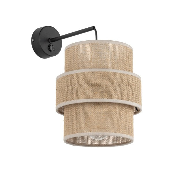 Aplică TK Lighting Calisto, iută, 5400