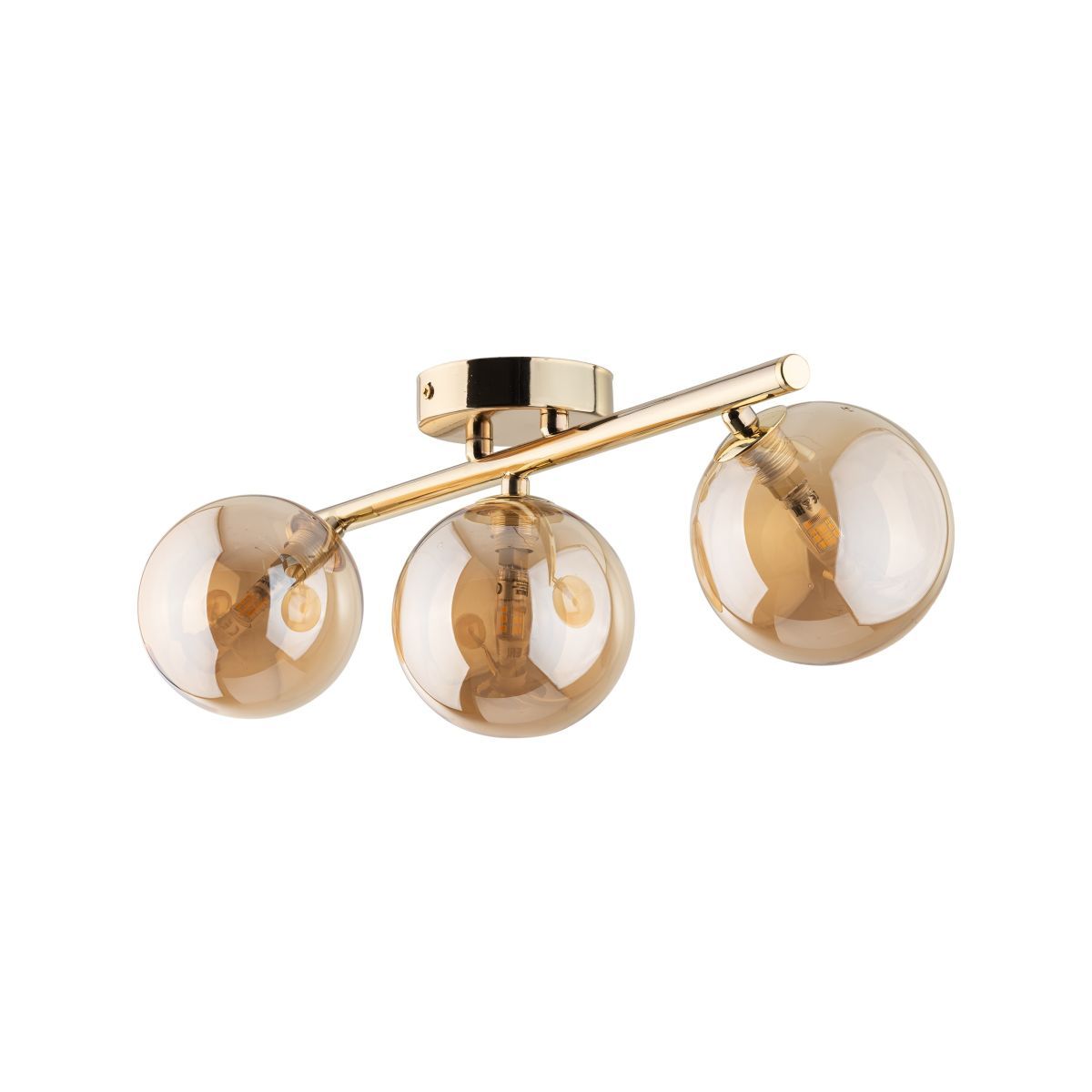 Plafonieră TK Lighting Estera, auriu, 5418