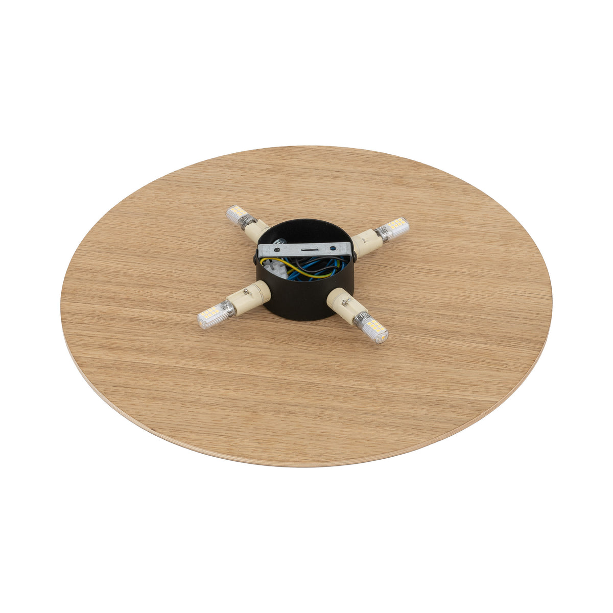Lampa de perete Luna Wood 40 cm TK 5449