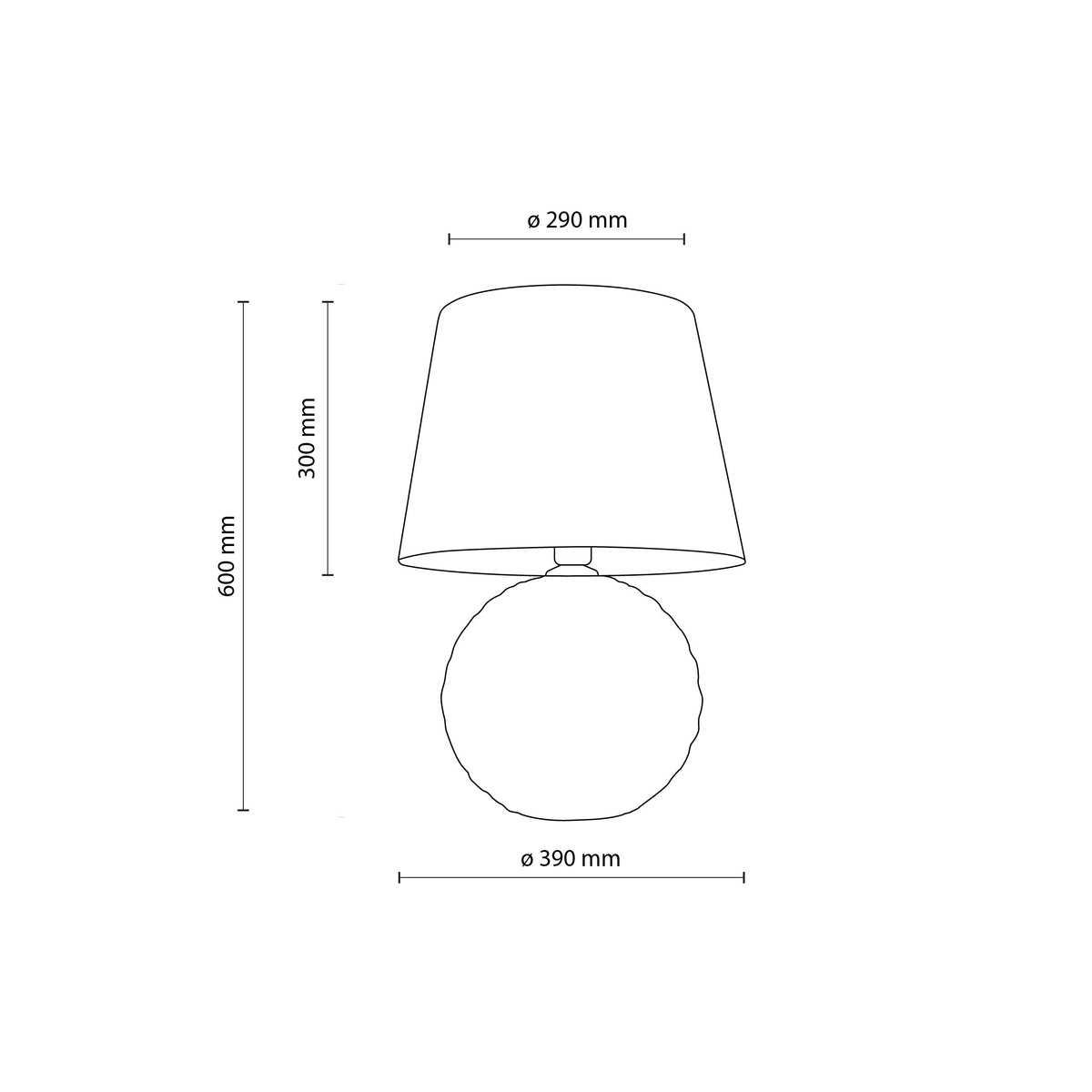 Lampa Santana Orange 5591