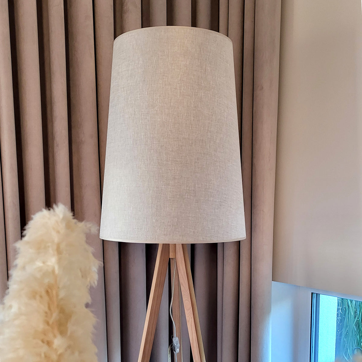 Lampadar TK Lighting Walz Fsc 100 % SA-COC-006060, natur, 5598
