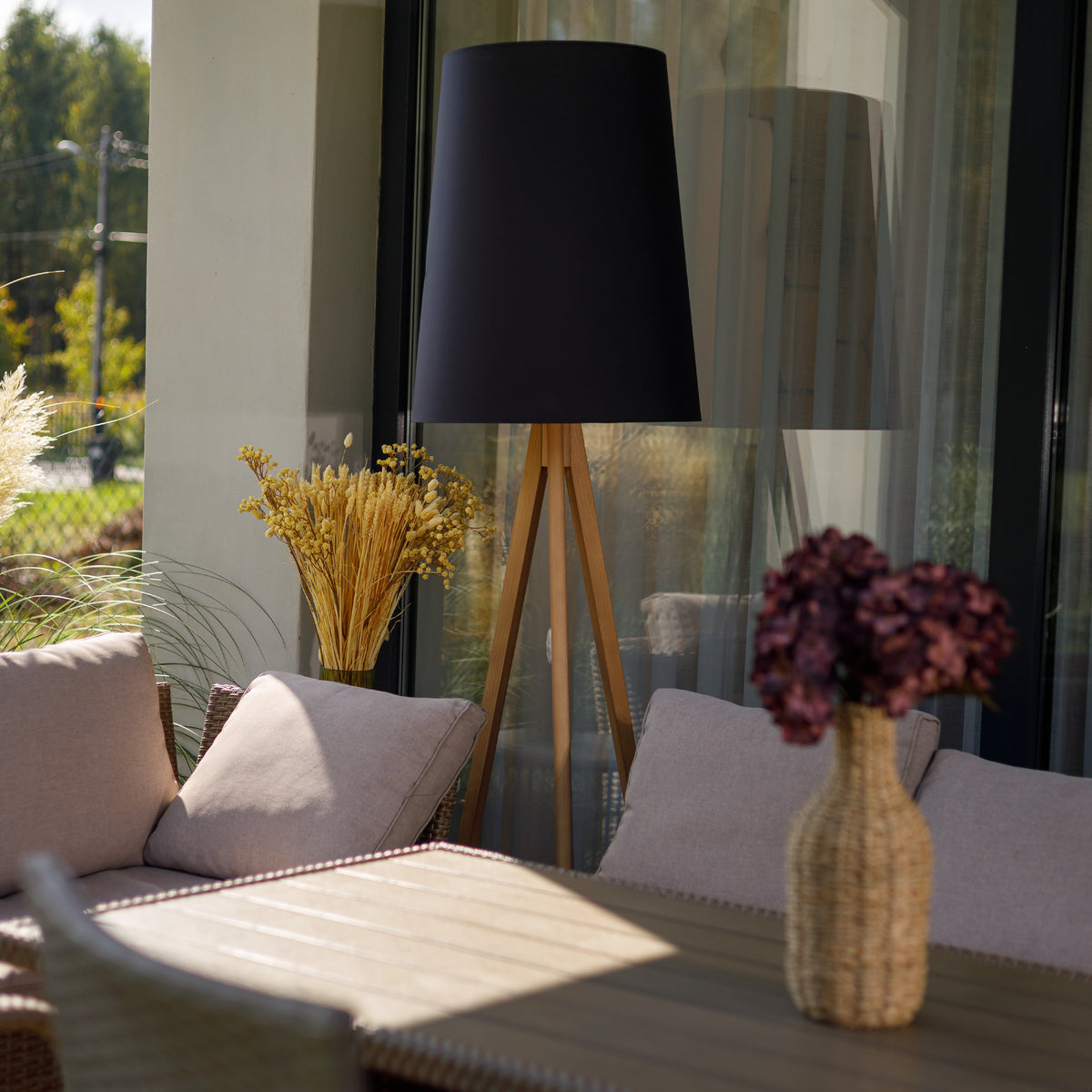 Lampadar TK Lighting Walz Fsc 100 % SA-COC-006060, negru, 5599