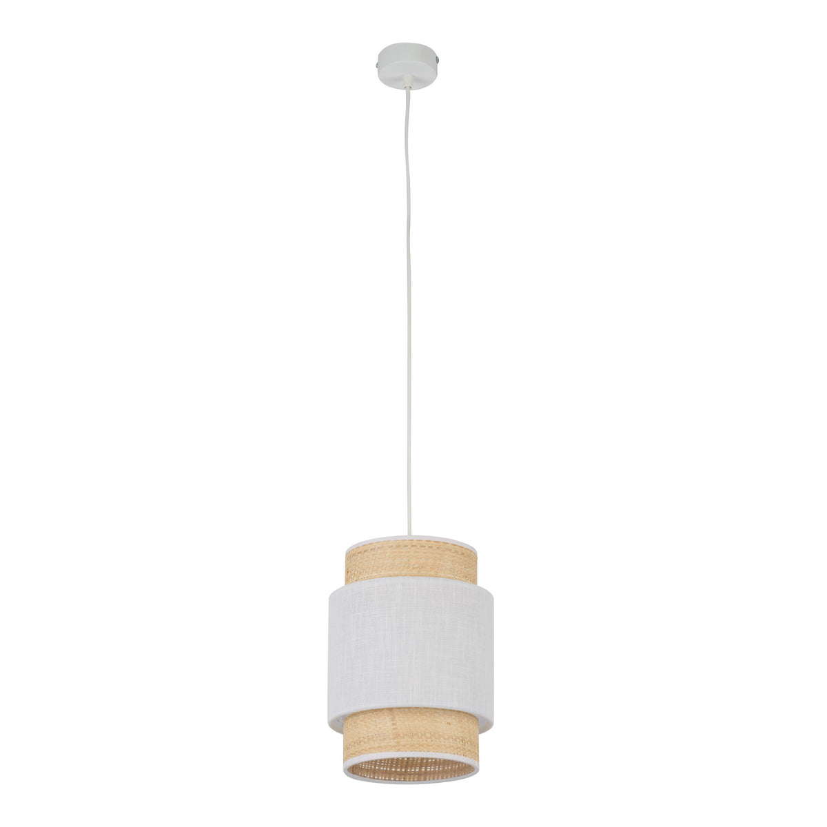 Pendul TK Lighting Boho 1 200, alb, 5652
