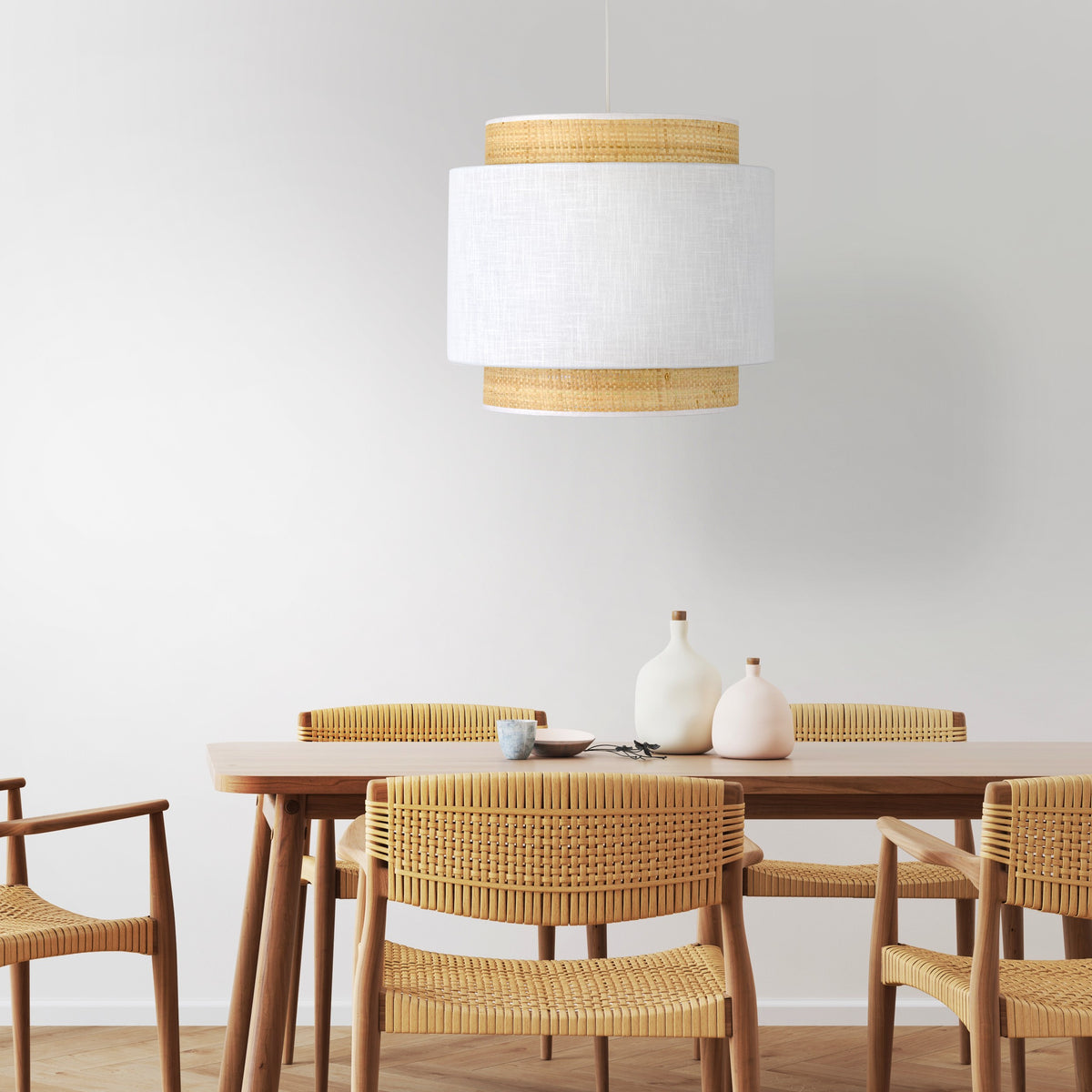 Pendul TK Lighting Boho 1, alb, 5653